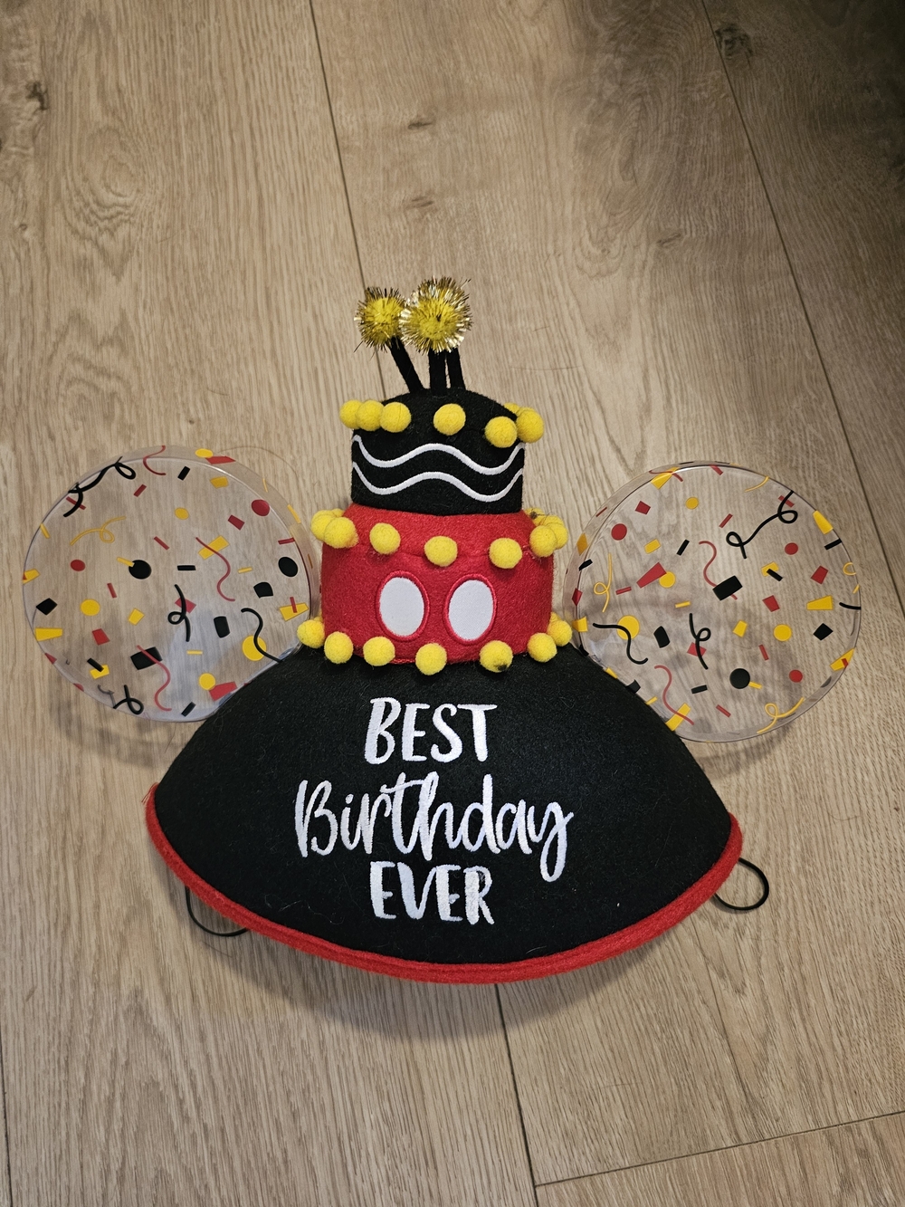 Disneyland Mickey Birthday Ears